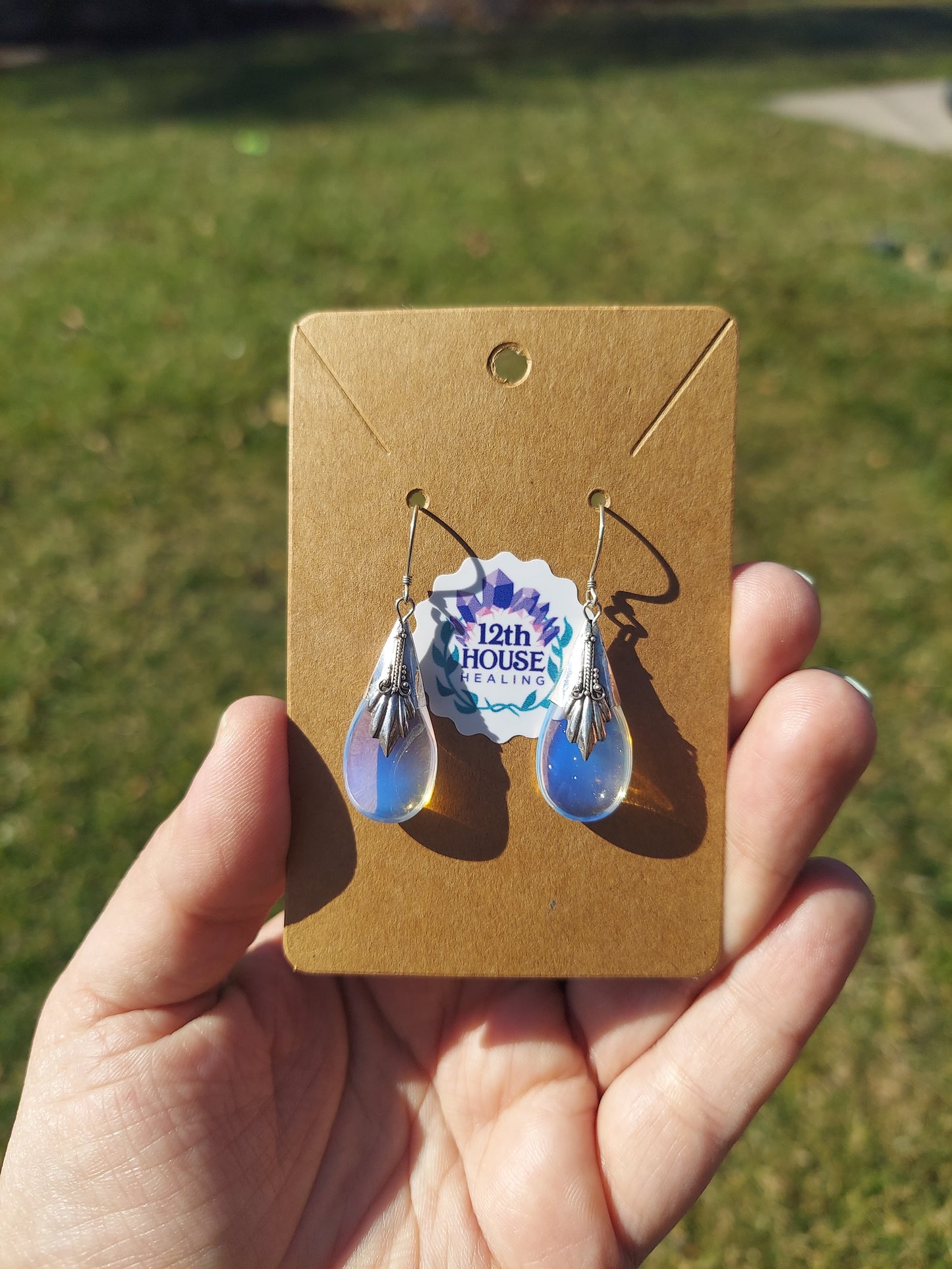 Opalite Sterling Silver earrings