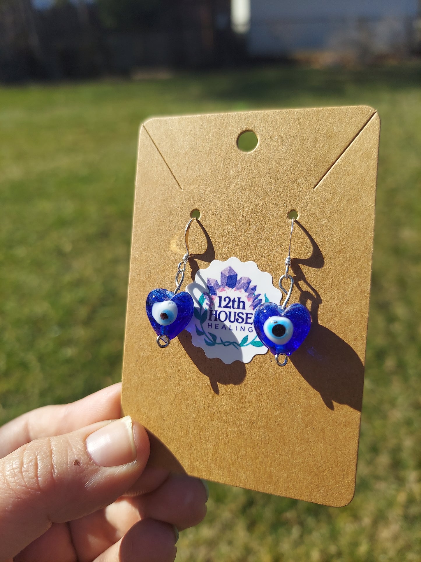 Evil Eye Sterling Silver earrings
