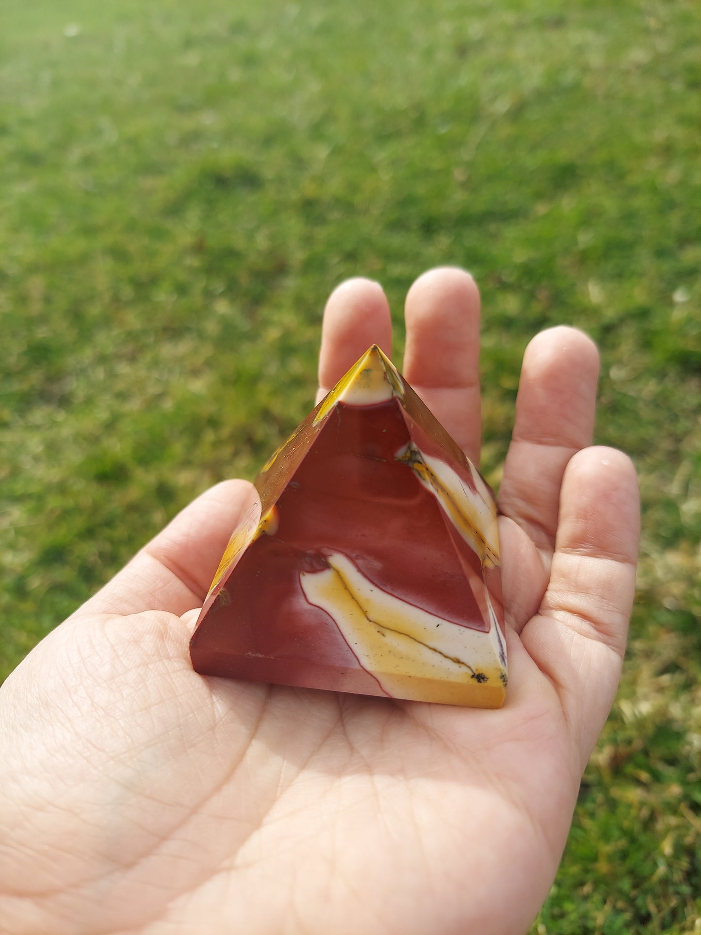 Mookaite Pyramid