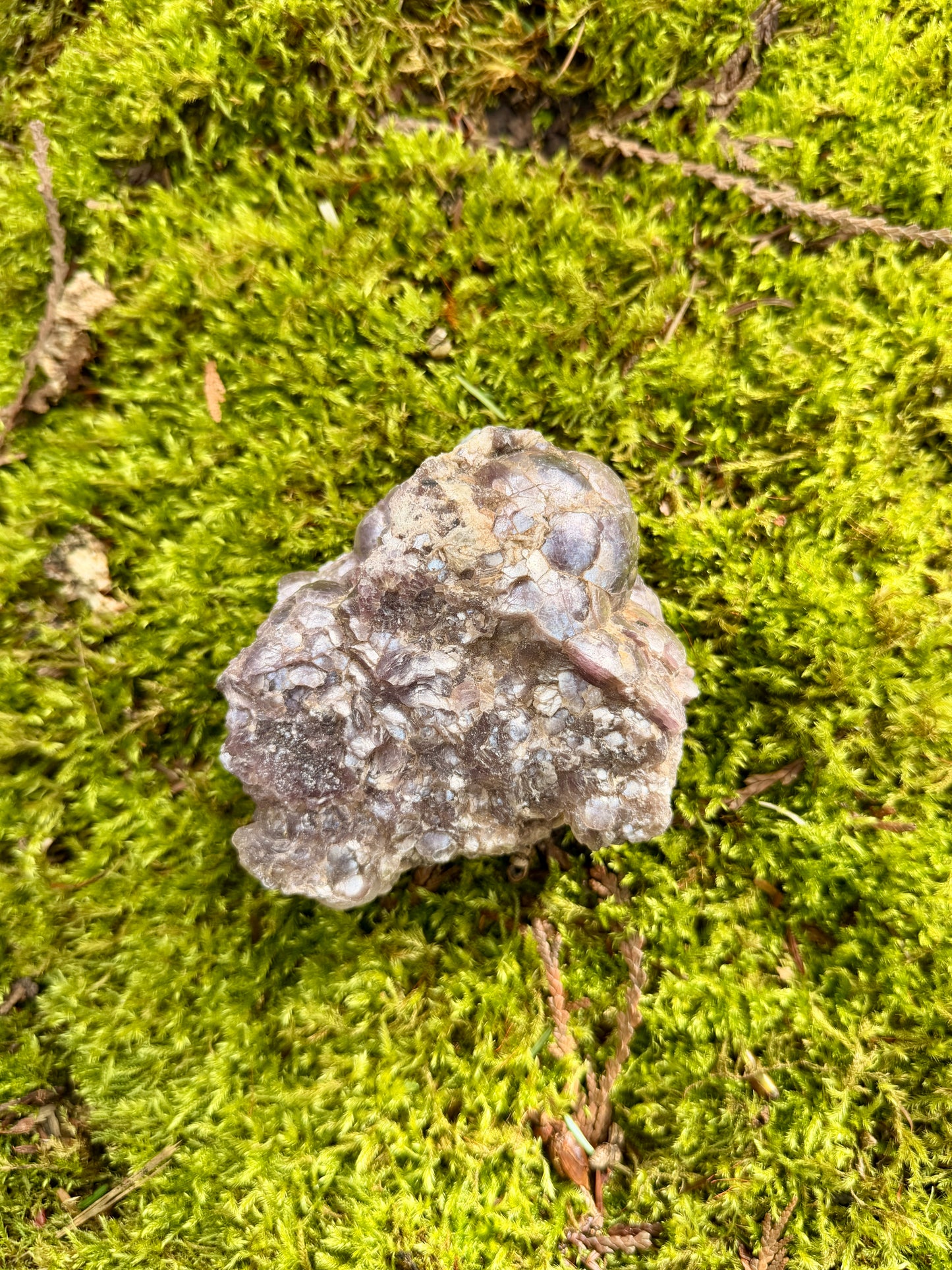Raw Lepidolite / Crystal Gemstone / Natural Stone / Anti-Anxiety Crystal