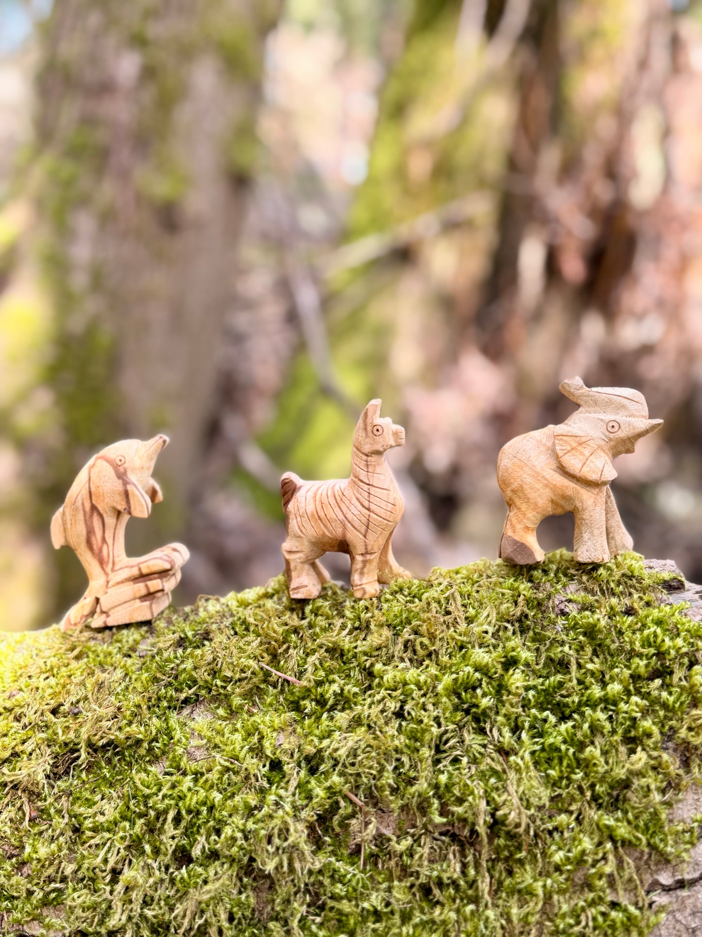 Palo Santo Animal Talismans
