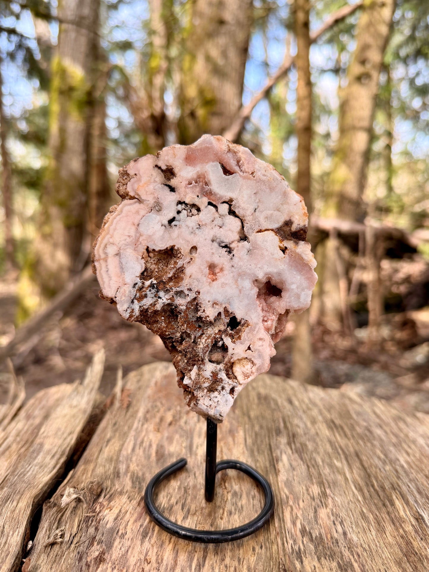 Pink Amethyst Freeform
