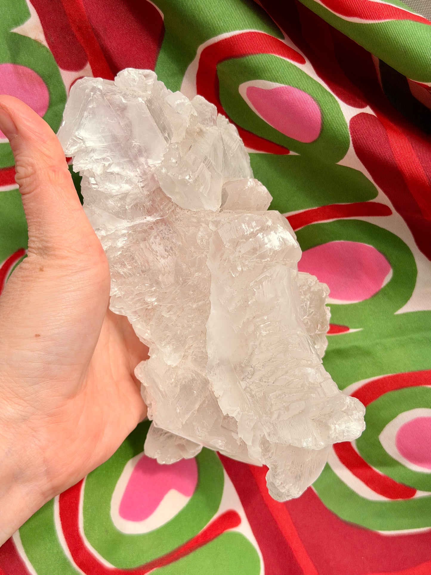 Raw Fishtail Selenite / High Vibrational Crystal / Potent Healer