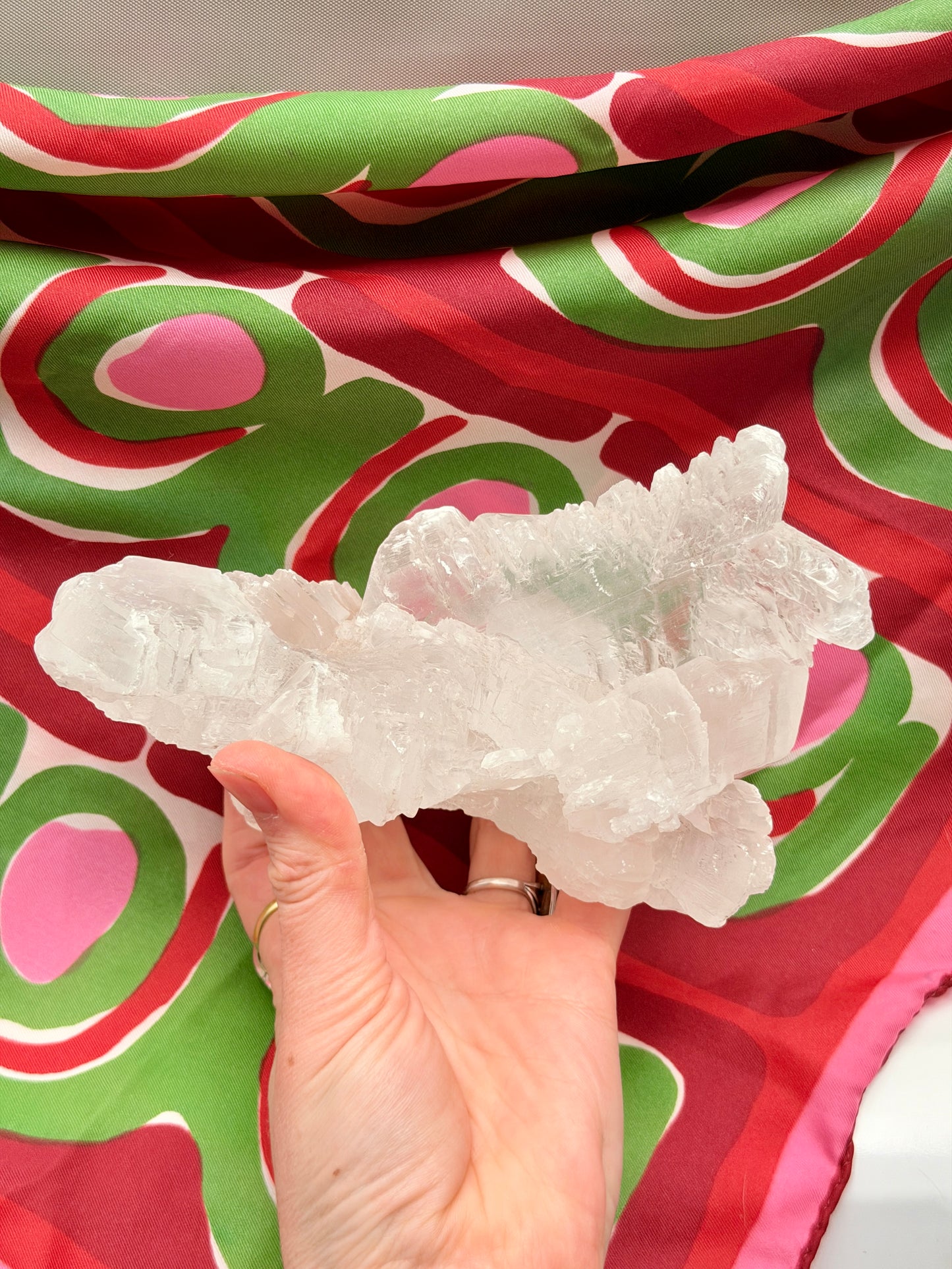 Raw Fishtail Selenite / High Vibrational Crystal / Potent Healer