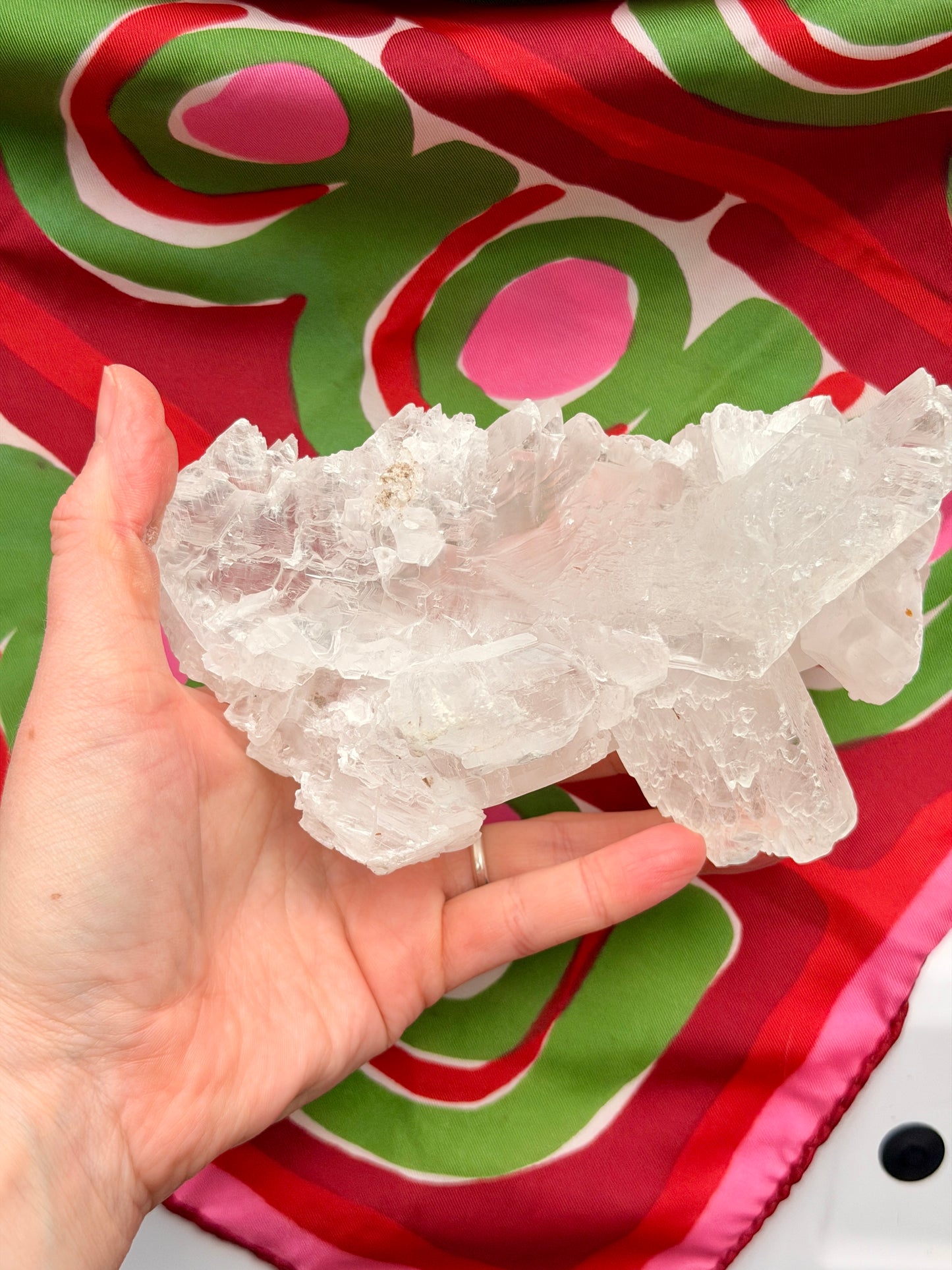 Raw Fishtail Selenite / High Vibrational Crystal / Potent Healer