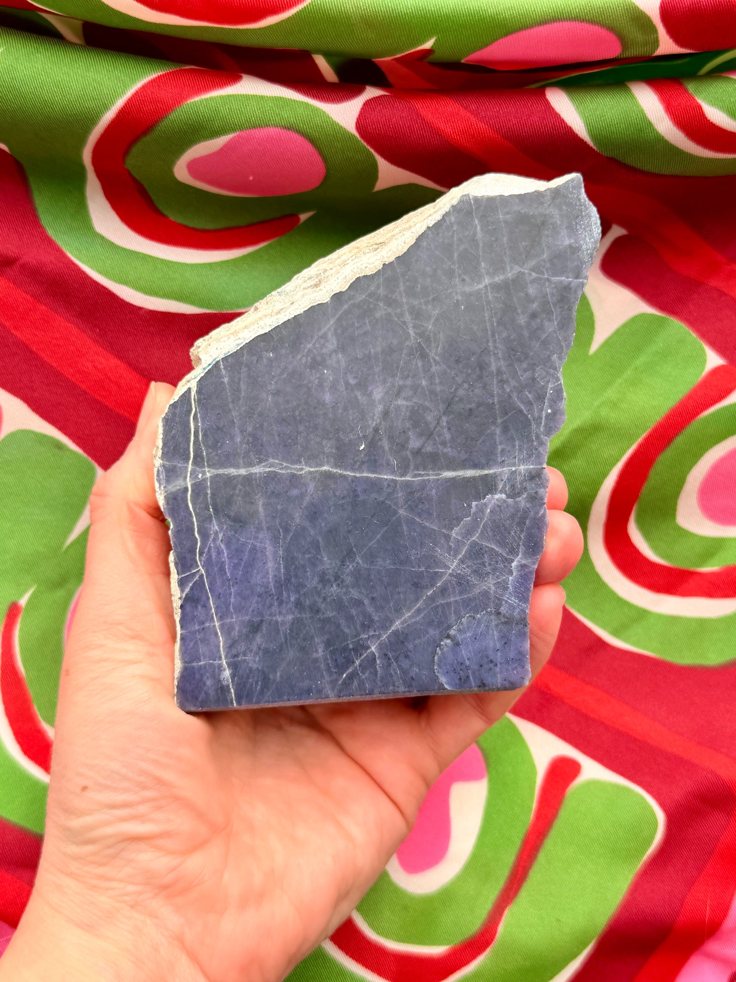 Purple Opal Slab / Stone for Intuition / Purple Crystal