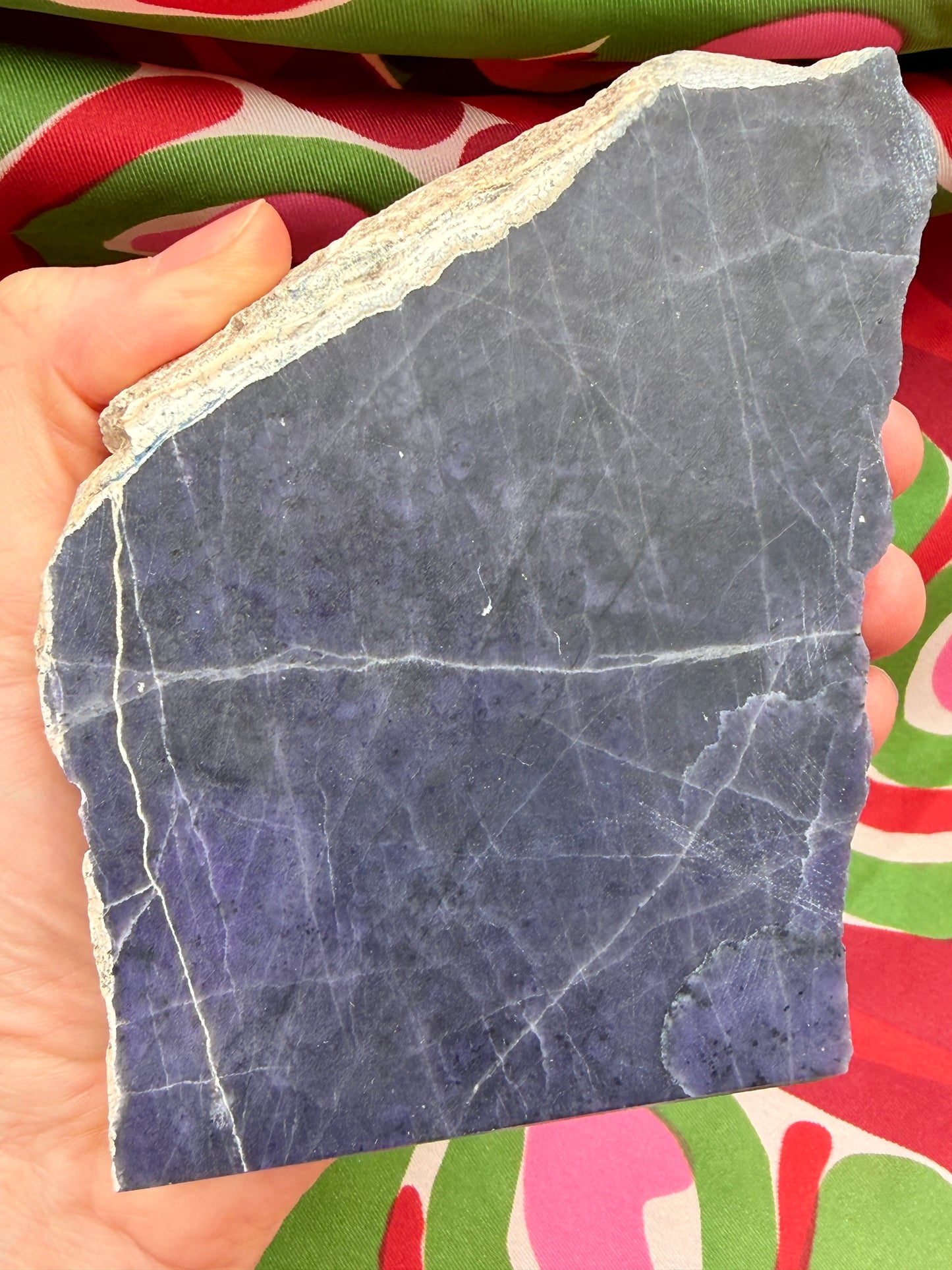 Purple Opal Slab / Stone for Intuition / Purple Crystal